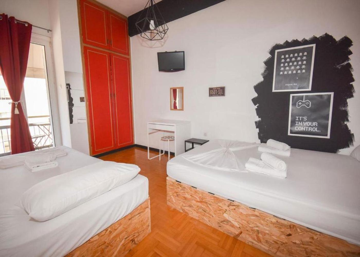 Athens 24-Hours Hostel #Athensairport #Latecheck-In #Privatetransportservice #Groups #Downtown Markópoulon 外观 照片