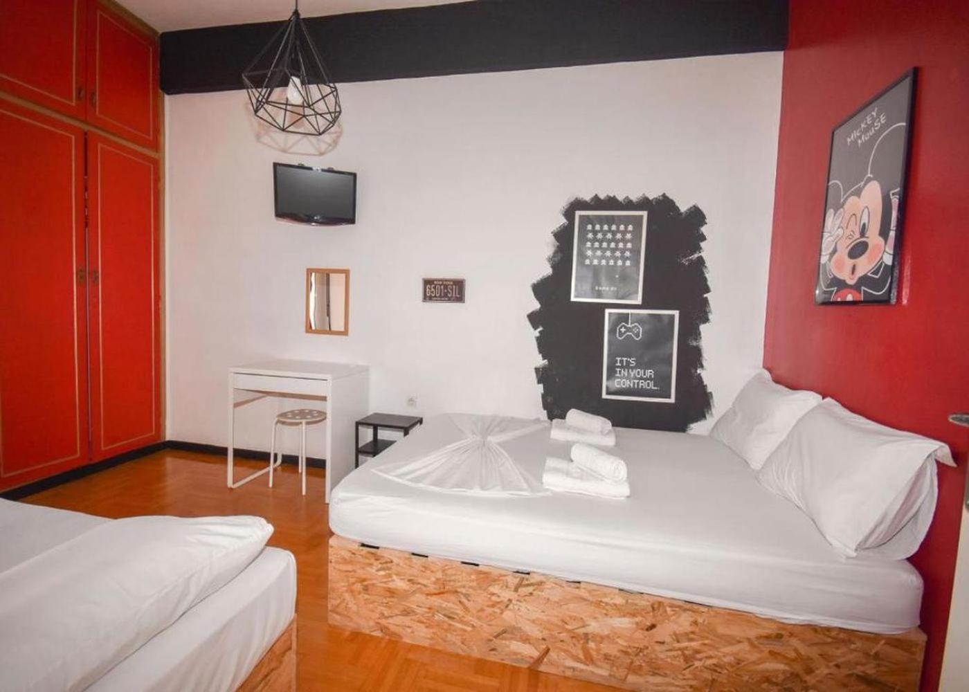 Athens 24-Hours Hostel #Athensairport #Latecheck-In #Privatetransportservice #Groups #Downtown Markópoulon 外观 照片